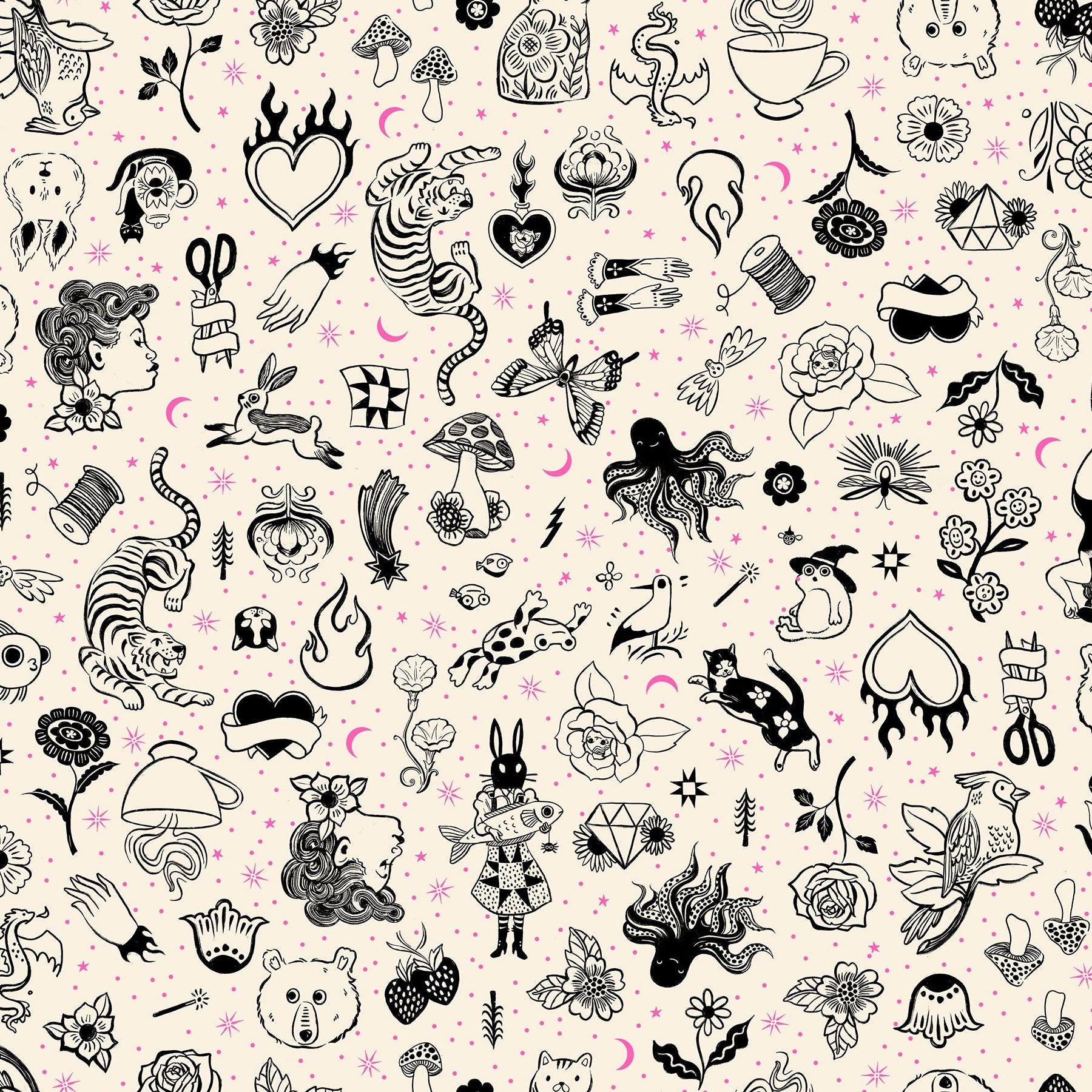 Ink Shop by Sarah Watts : Fabric Bundles