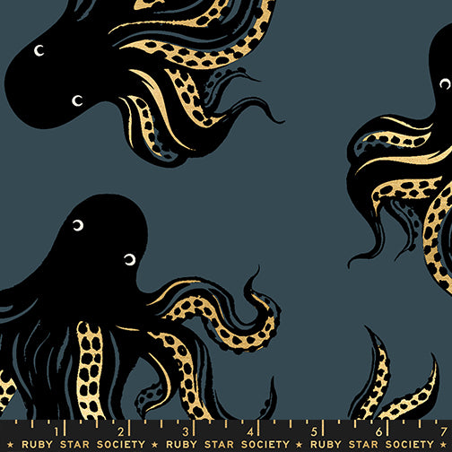 Ink Shop by Sarah Watts : Mystery Food CANVAS Metallic Smoke RS2142 21LM