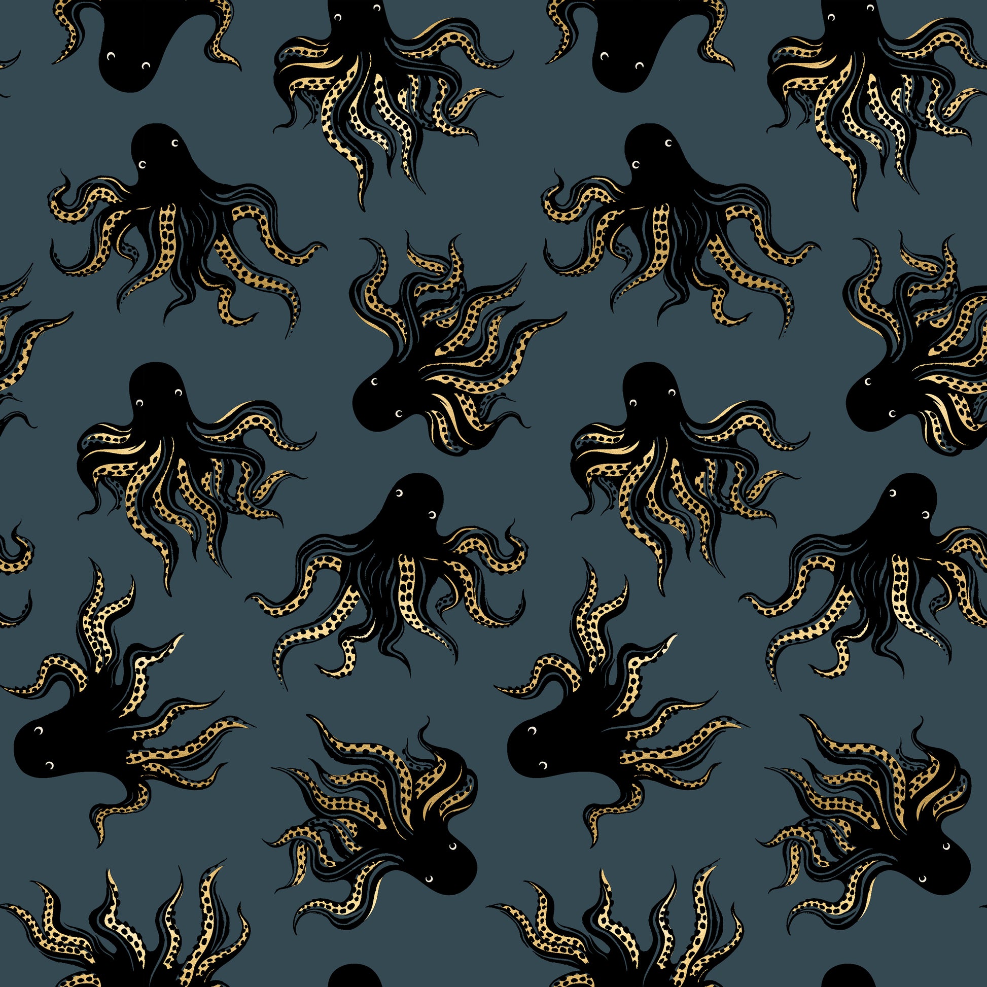 Ink Shop by Sarah Watts : Mystery Food CANVAS Metallic Smoke RS2142 21LM