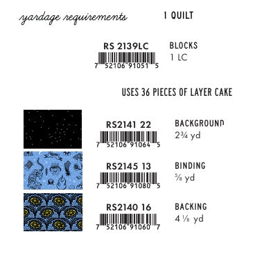 Ink Shop by Sarah Watts : Primrose Quilt Kit