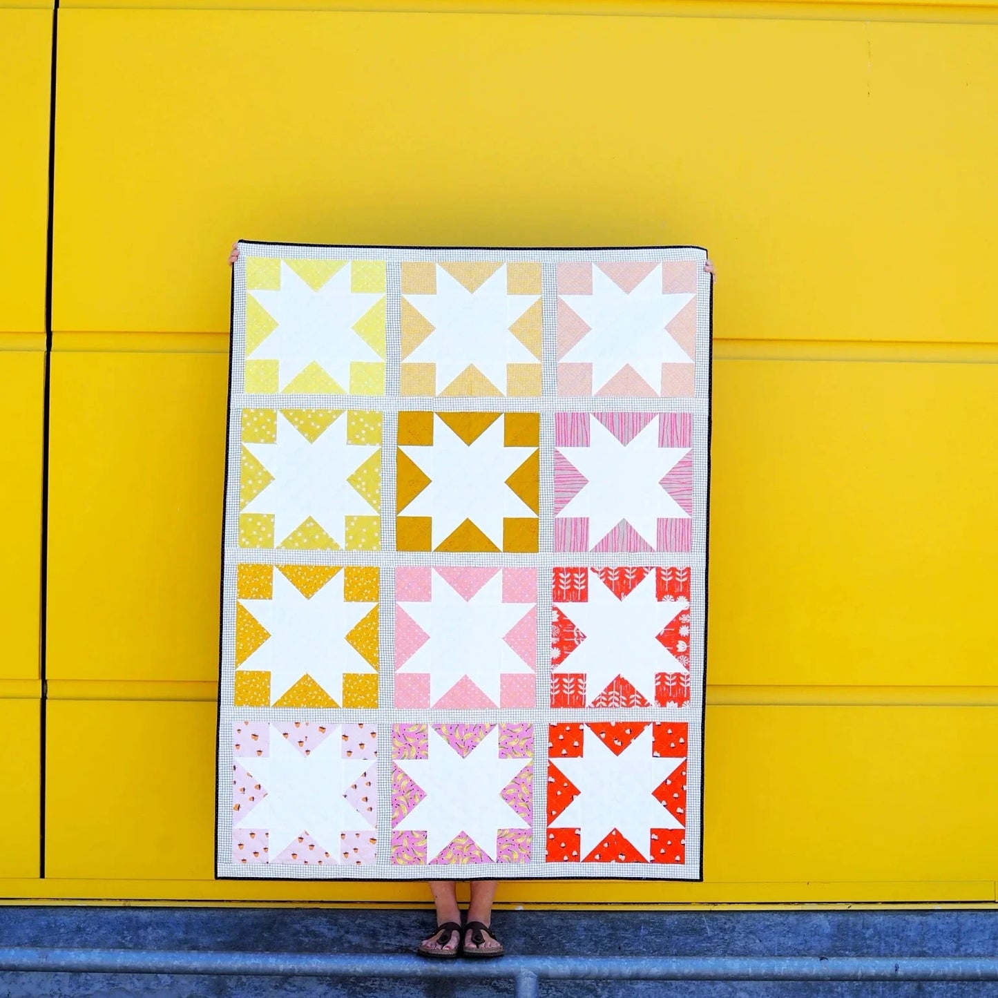 Inside Out Star Quilt Pattern by Then Came June