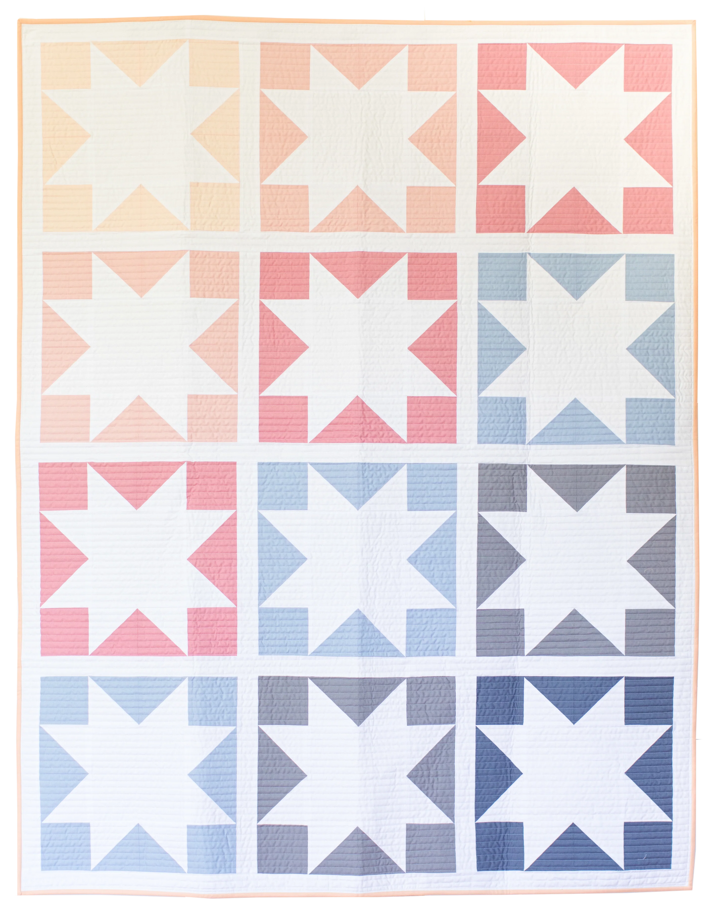 Inside Out Star Quilt Pattern by Then Came June