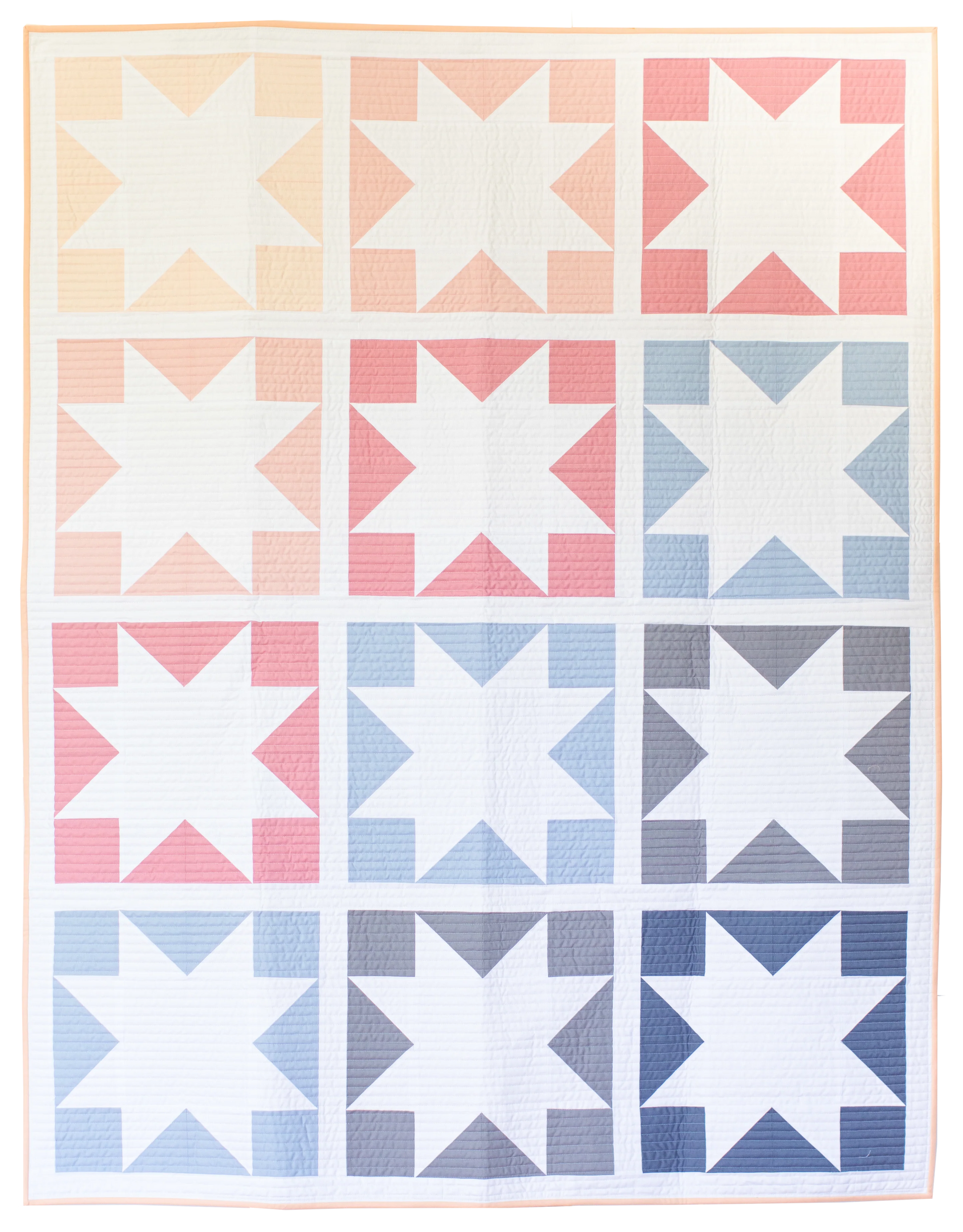 Inside Out Star Quilt Pattern by Then Came June