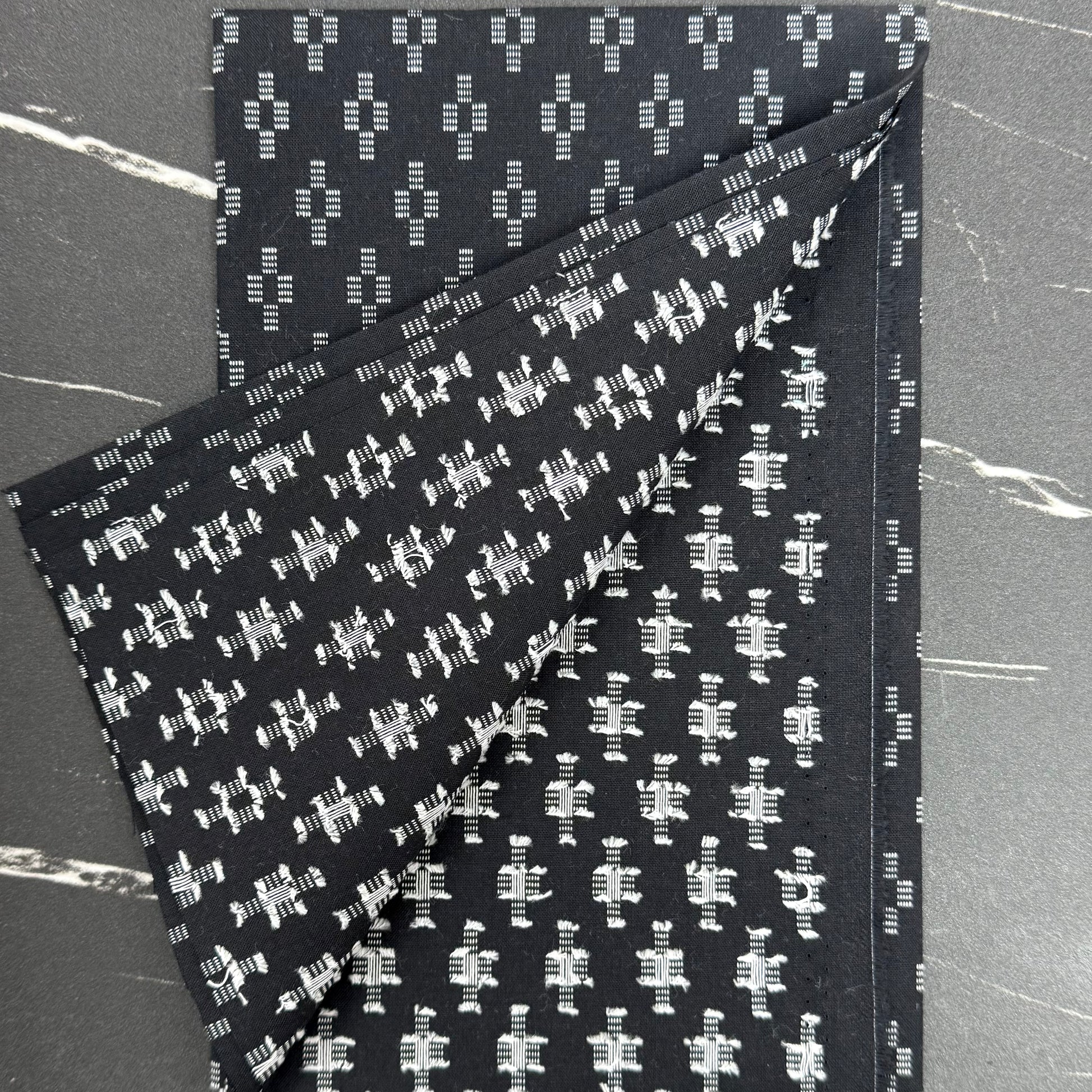 Intervals Wovens by Ghazal Razavi : Floral Black W91103-99