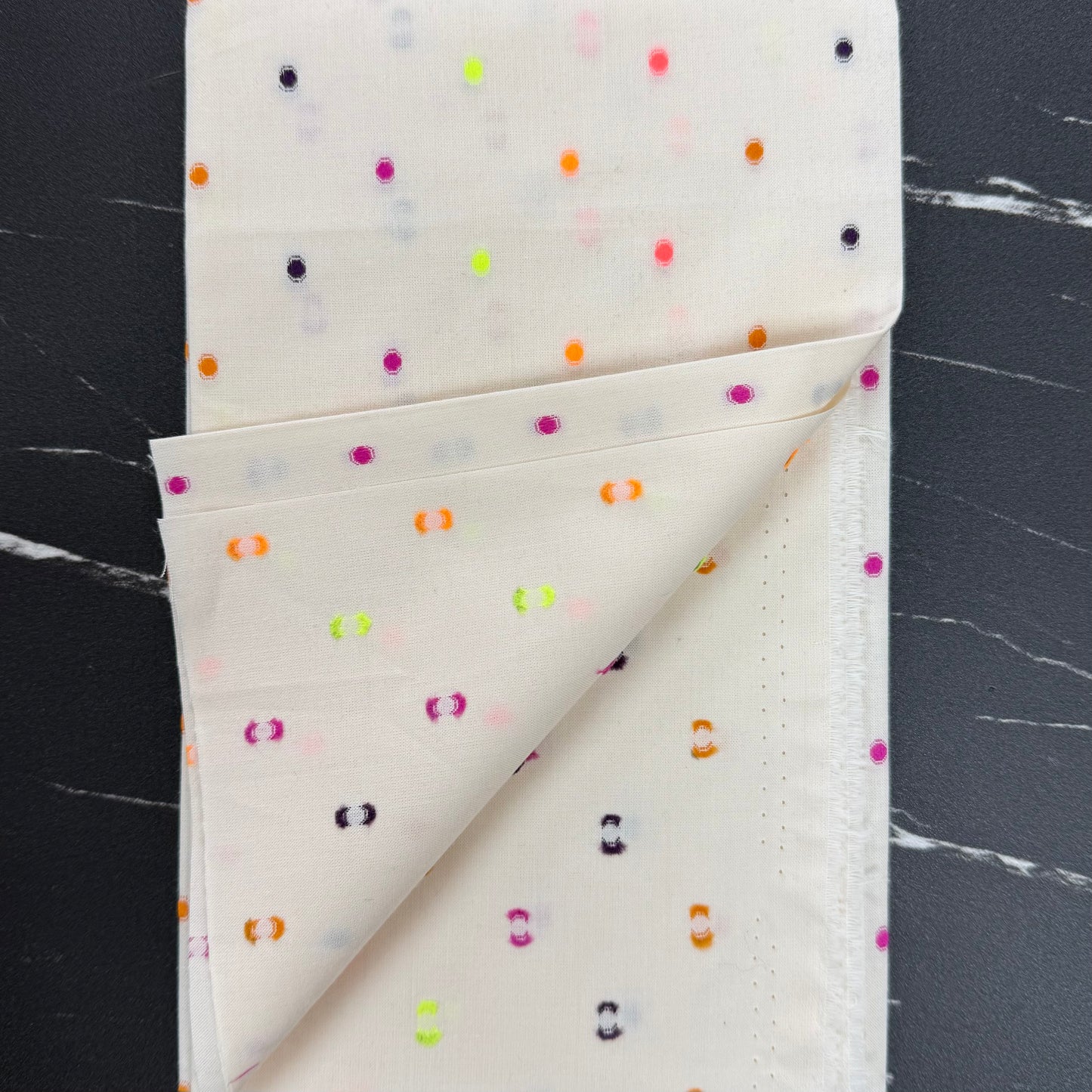 Intervals Wovens by Ghazal Razavi : Large Dots Cream W91099-11