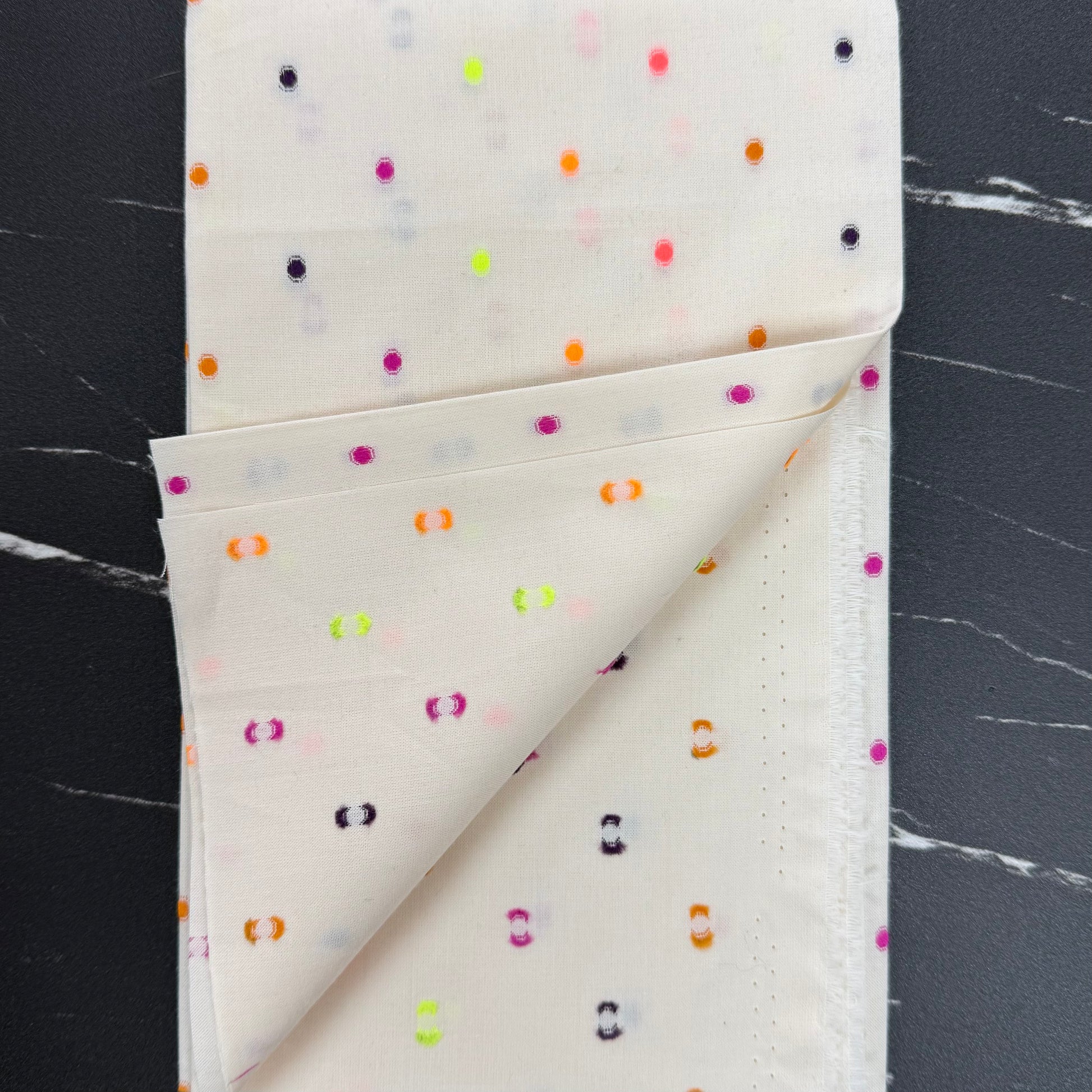 Intervals Wovens by Ghazal Razavi : Large Dots Cream W91099-11