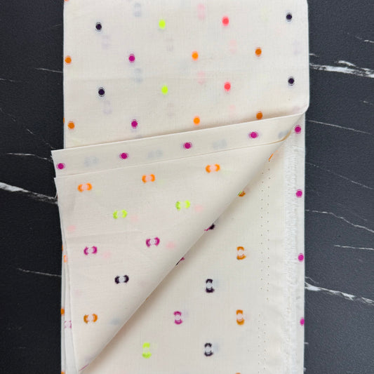 Intervals Wovens by Ghazal Razavi : Large Dots Cream W91099-11