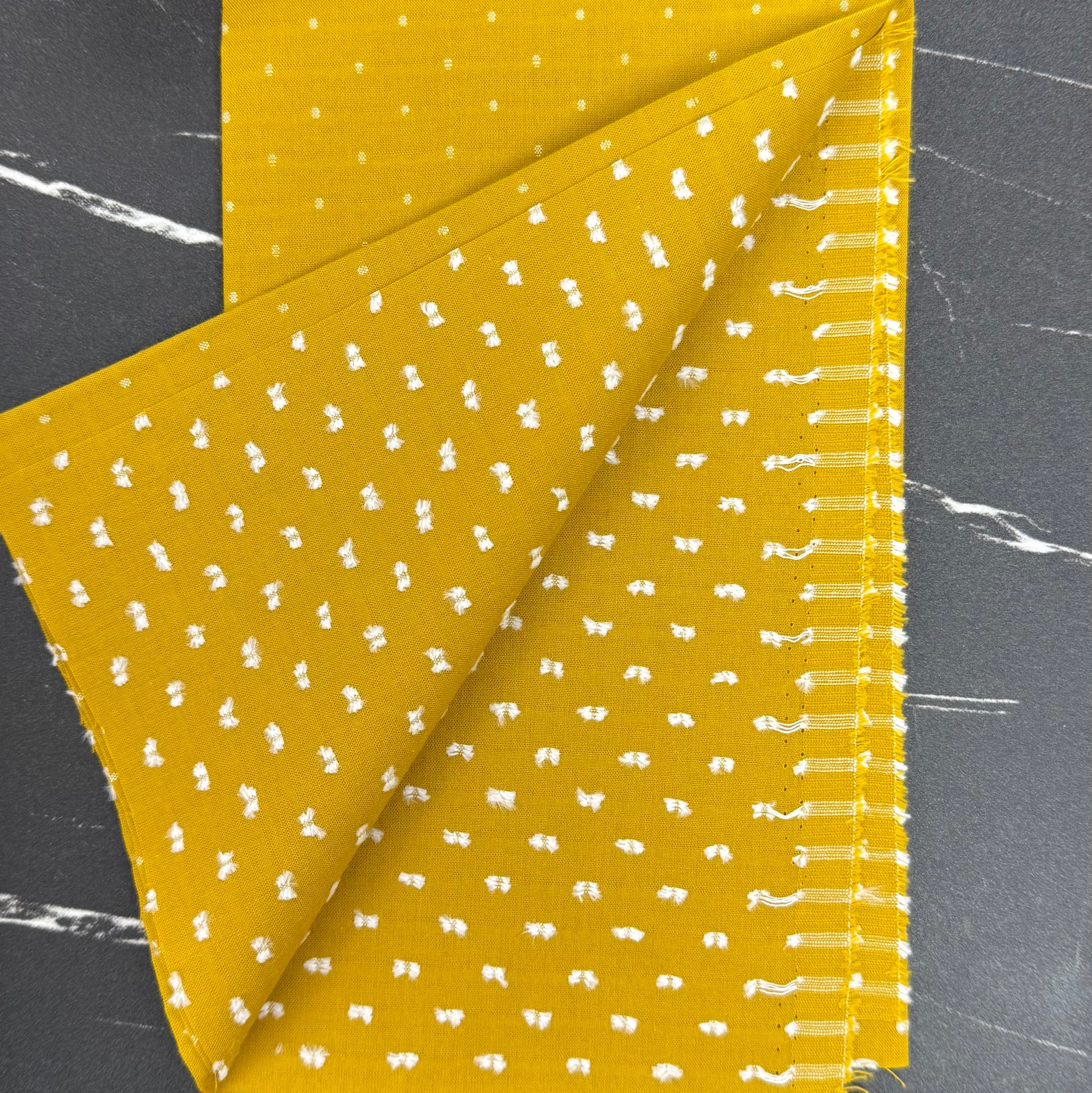 Intervals Wovens by Ghazal Razavi : Small Dots Gold W91102-55