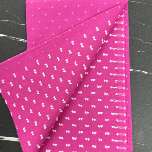 Intervals Wovens by Ghazal Razavi : Small Dots Magenta W91102-28