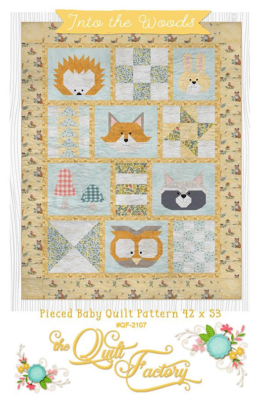 Into The Woods Applique Quilt Pattern by The Quilt Factory