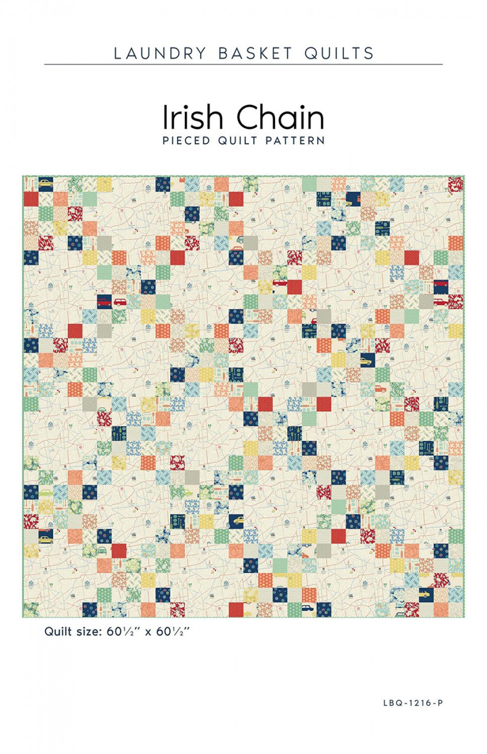 Irish Chain Quilt Pattern by Laundry Basket Quilts
