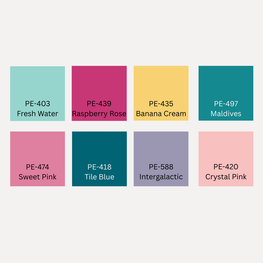 Island Life by Patty Basemi : Coordinating Pure Solids Fabric Bundles