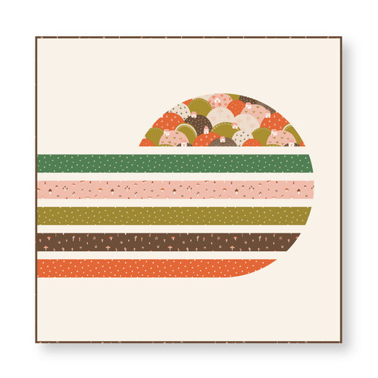 It Was The 70's by Cora Vickers : 70's Sun Quilt Reference