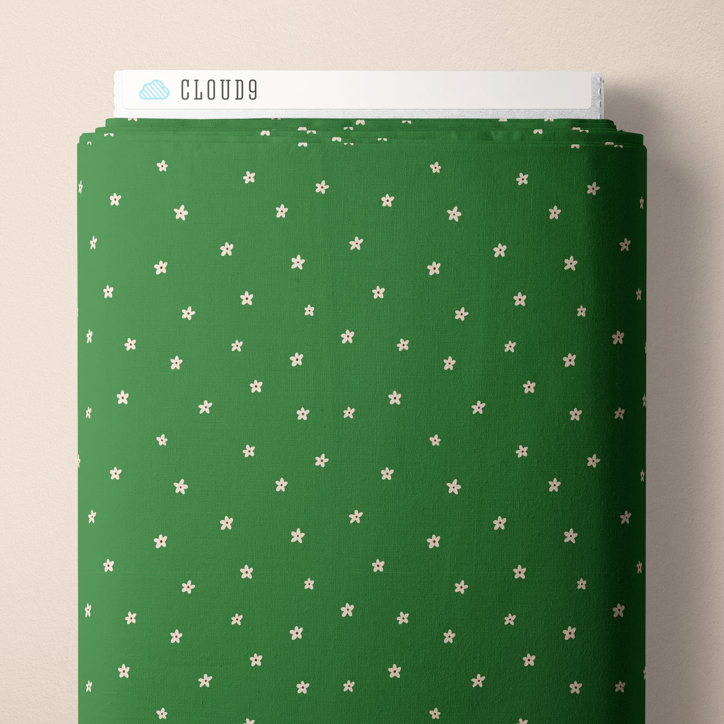 It Was The 70's by Cora Vickers : Disty Flowers Green 2293-68
