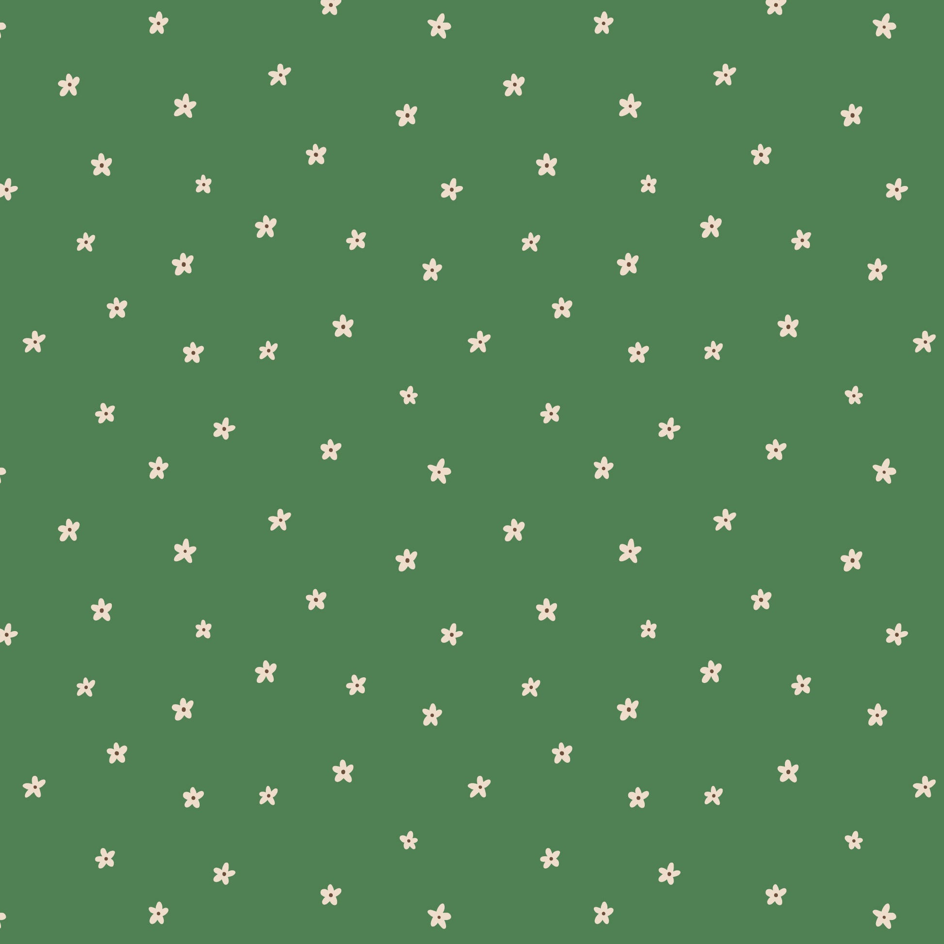 It Was The 70's by Cora Vickers : Disty Flowers Green 2293-68