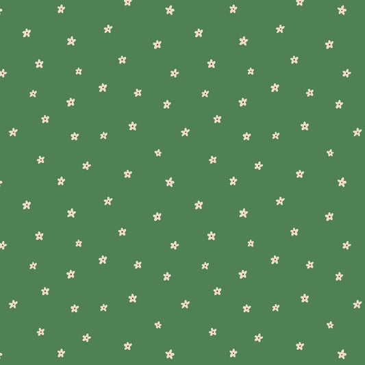 It Was The 70's by Cora Vickers : Disty Flowers Green 2293-68