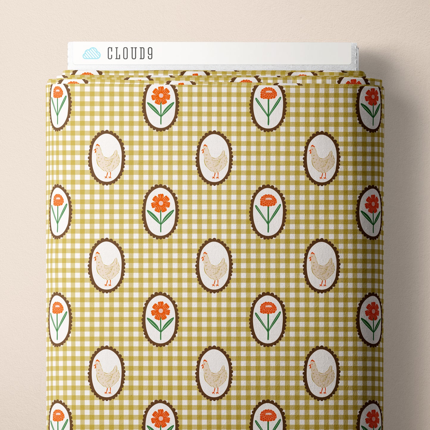 It Was The 70's by Cora Vickers : Girls in the Garden Olive 2293-83