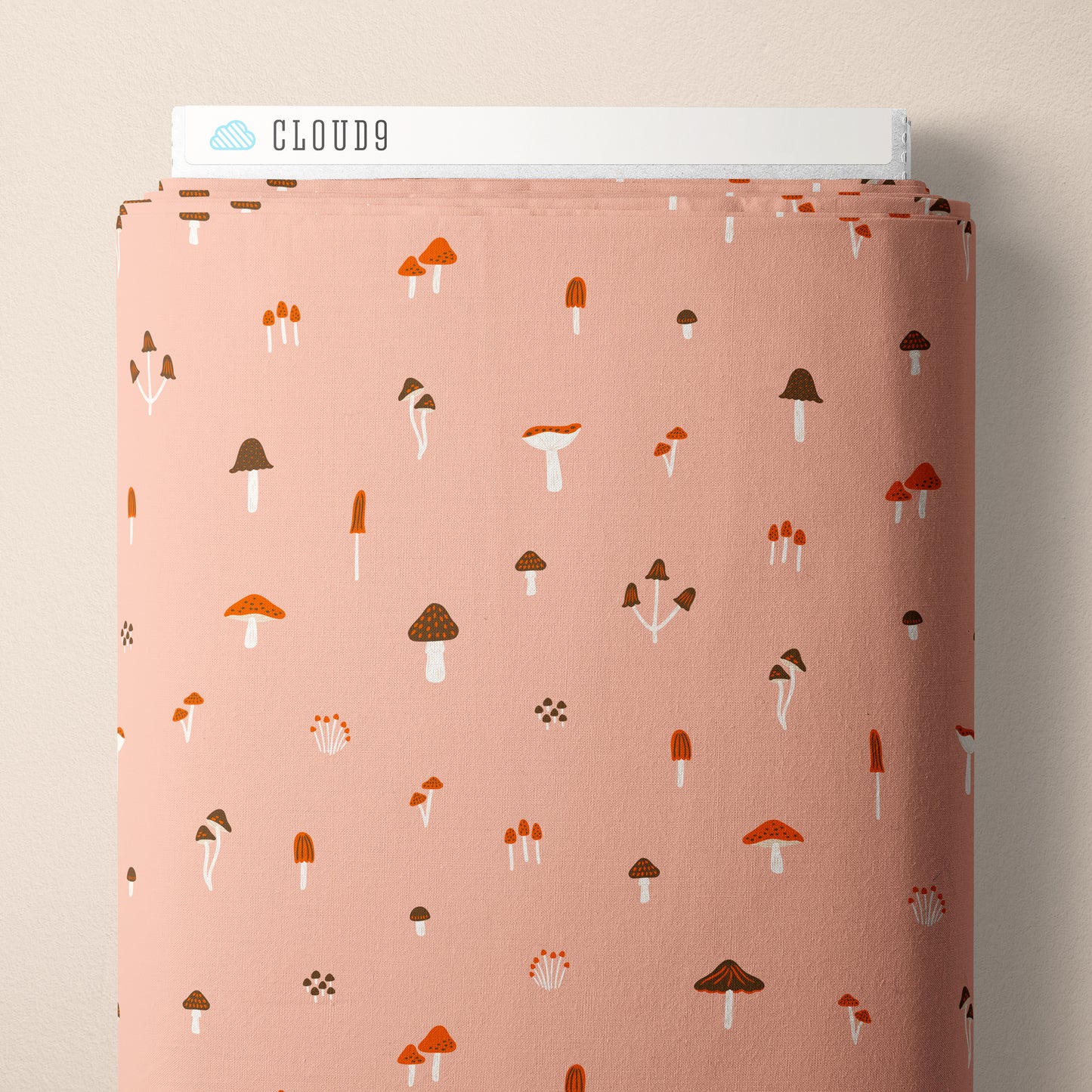 It Was The 70's by Cora Vickers : March of the Mushrooms Pink 2293-71