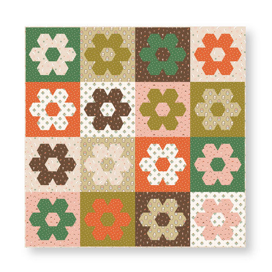 It Was The 70's by Cora Vickers : Pop Garden Quilt Reference