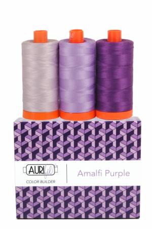 Italian Color Builders Amalfi Purple 50wt Cotton - Special Order