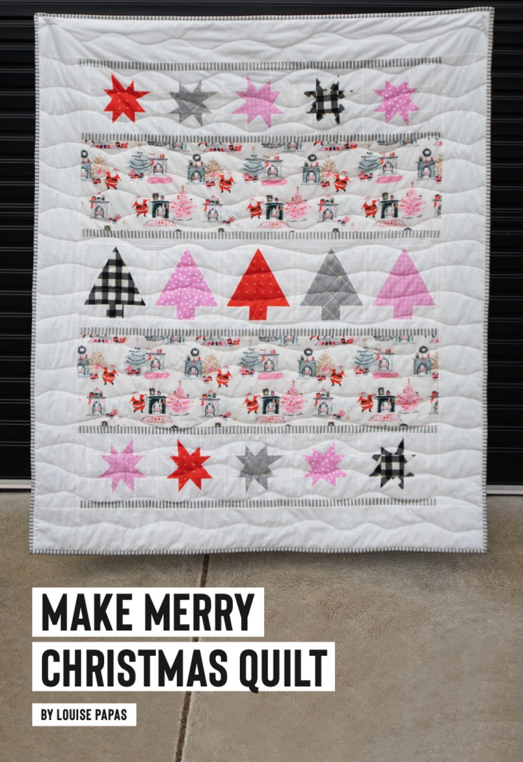 Make Merry Christmas Quilt Pattern # JKD-0004 - Special Order