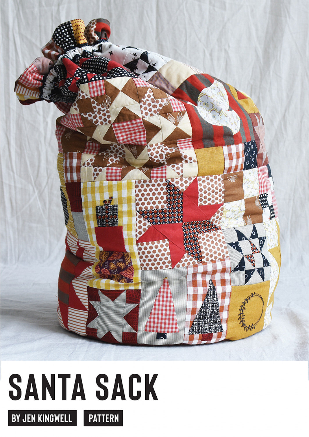 Santa Sack By Jen Kingwell # JKD-0387 - Special Order - Expected to ship 11-25-24