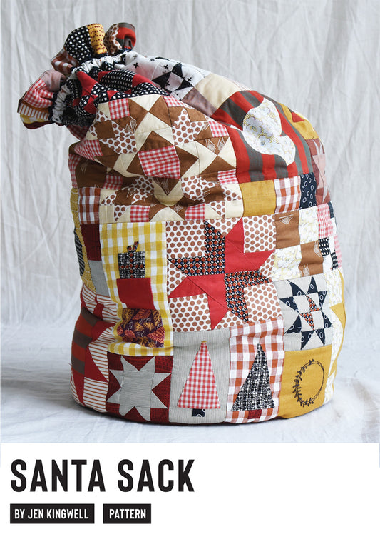 Santa Sack By Jen Kingwell # JKD-0387 - Special Order - Expected to ship 11-25-24