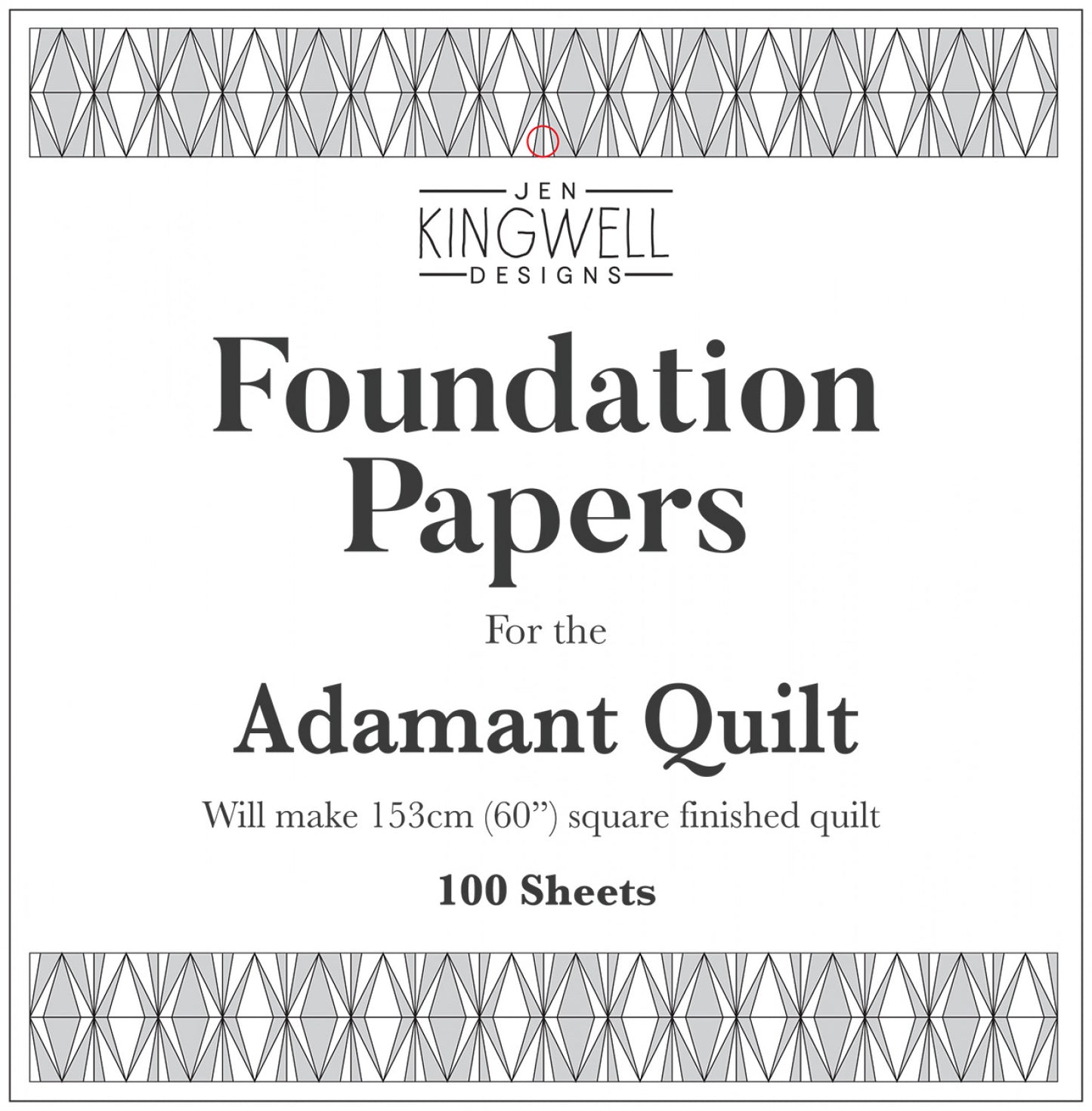 Adamant Foundation Papers by Jen Kingwell # JKD-0462- Special Order - Expected to Ship 11-25-24