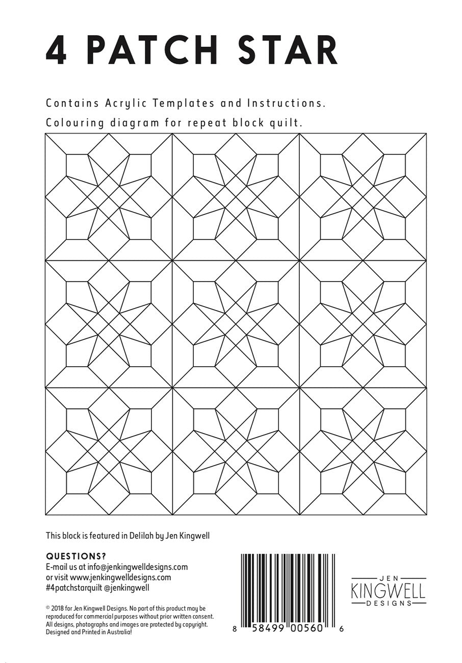 4 Patch Star Tempter # JKD-5606 - Special Order