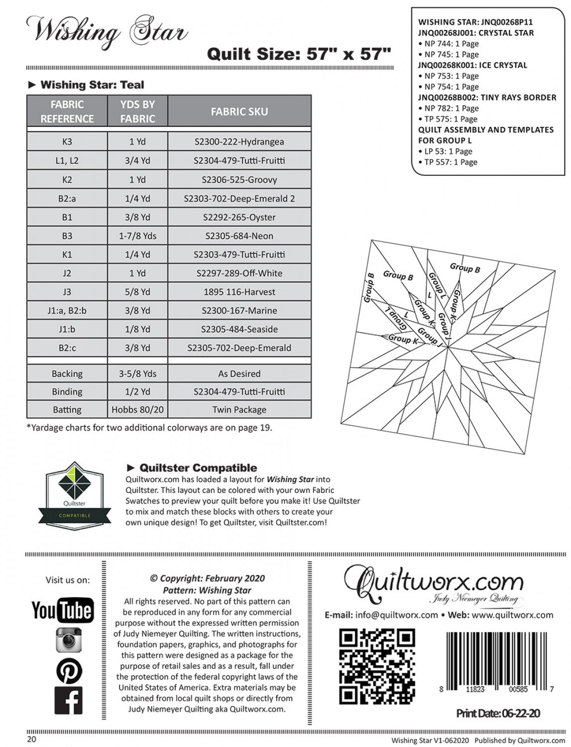 Wishing Star # JNQ00268P11 - Special Order