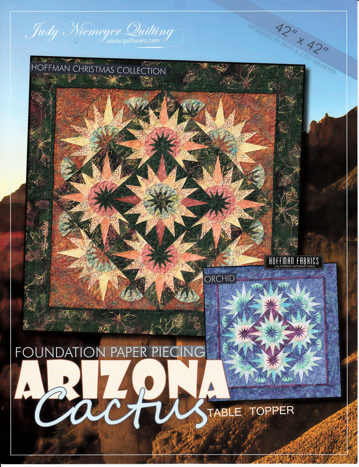 Arizona Cactus Table Topper # JNQ100P - Special Order