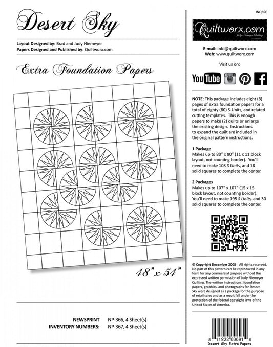 Desert Sky Extra Foundation Paper # JNQ69E - Special Order