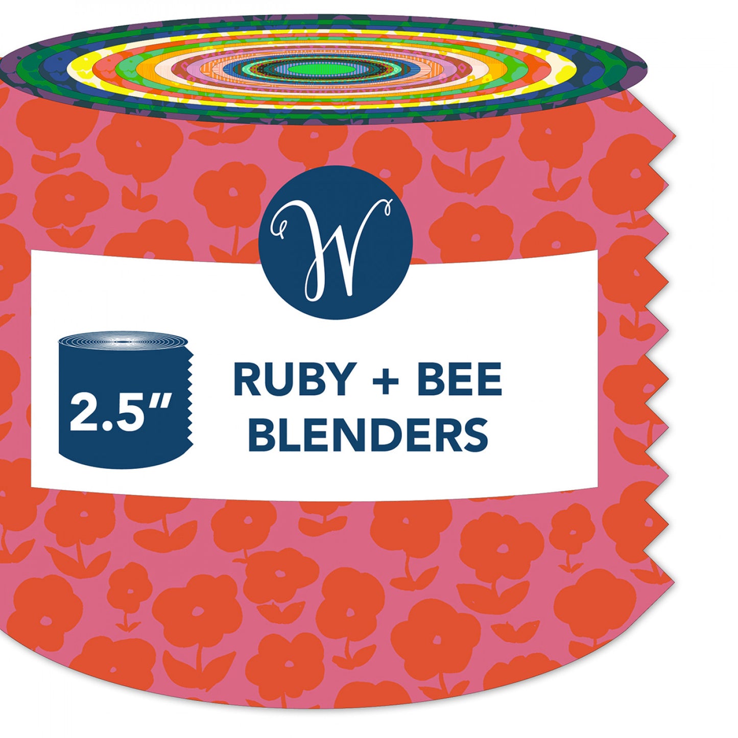 Ruby + Bee Blenders by Heather Ross - 2.5" Strips -  Special Order (Expected March 2025) (Copy)