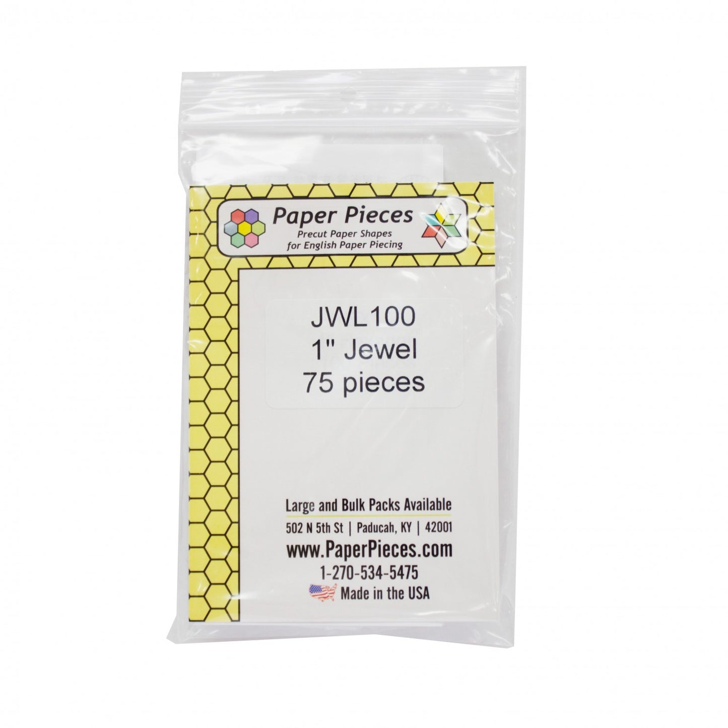 Jewel Pack 1in 75pc # JWL100 - Special Order