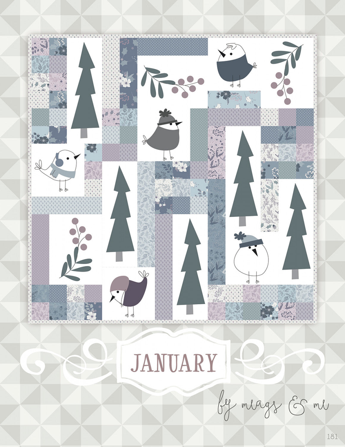 January Quilt Pattern by Meags & Me - Special Order