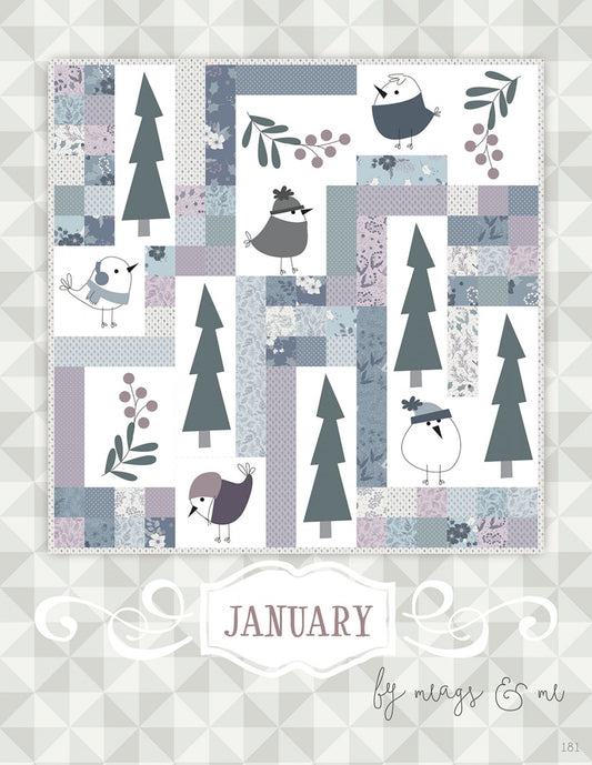 January Quilt Pattern by Meags & Me - Special Order