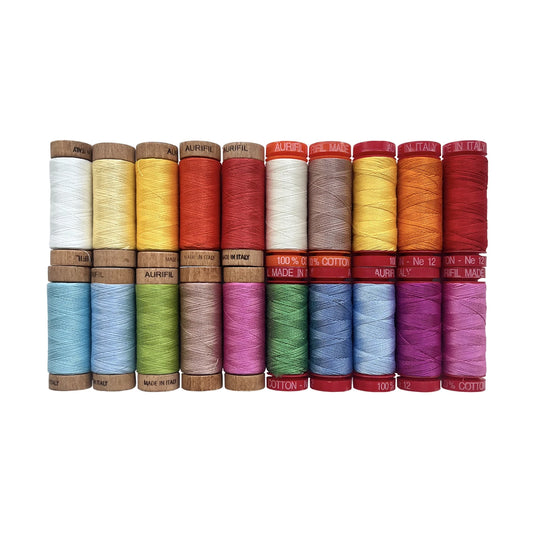 Jar of Lollies Aurifil Thread Set by Jen Kingwell