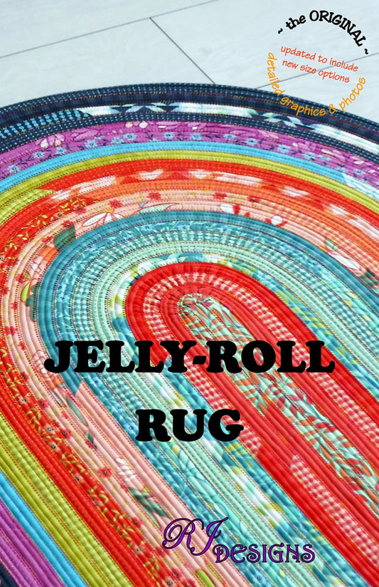 Jelly Roll Rug Pattern by Roma Lambson