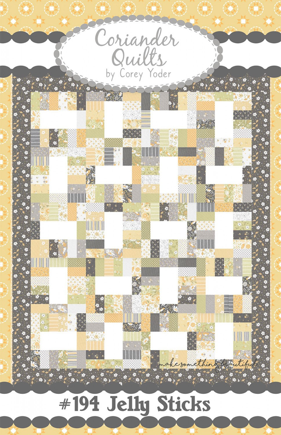 Jelly Sticks Quilt Pattern by Coriander Quilts - Special Order