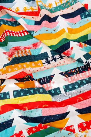 Jelly Trees Quilt Pattern by Modernly Morgan