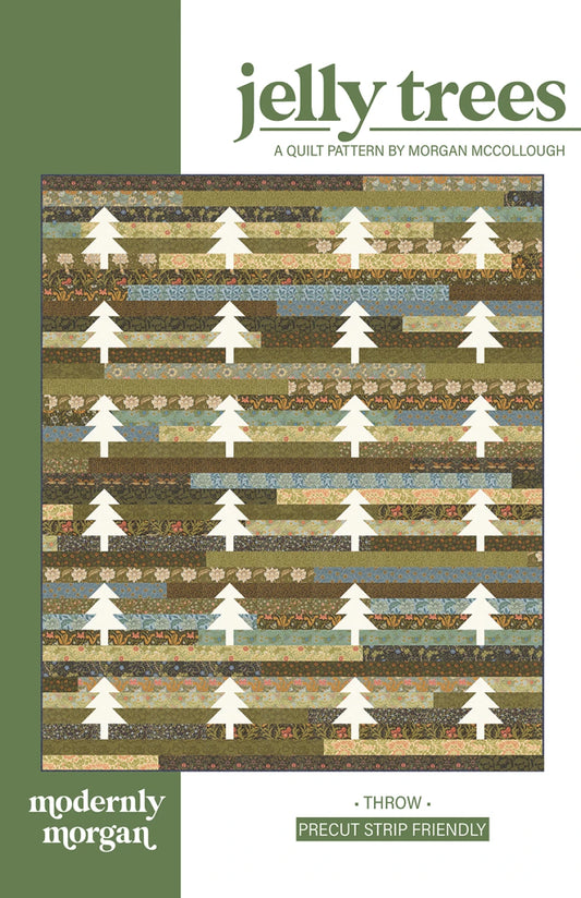 Jelly Trees Quilt Pattern by Modernly Morgan
