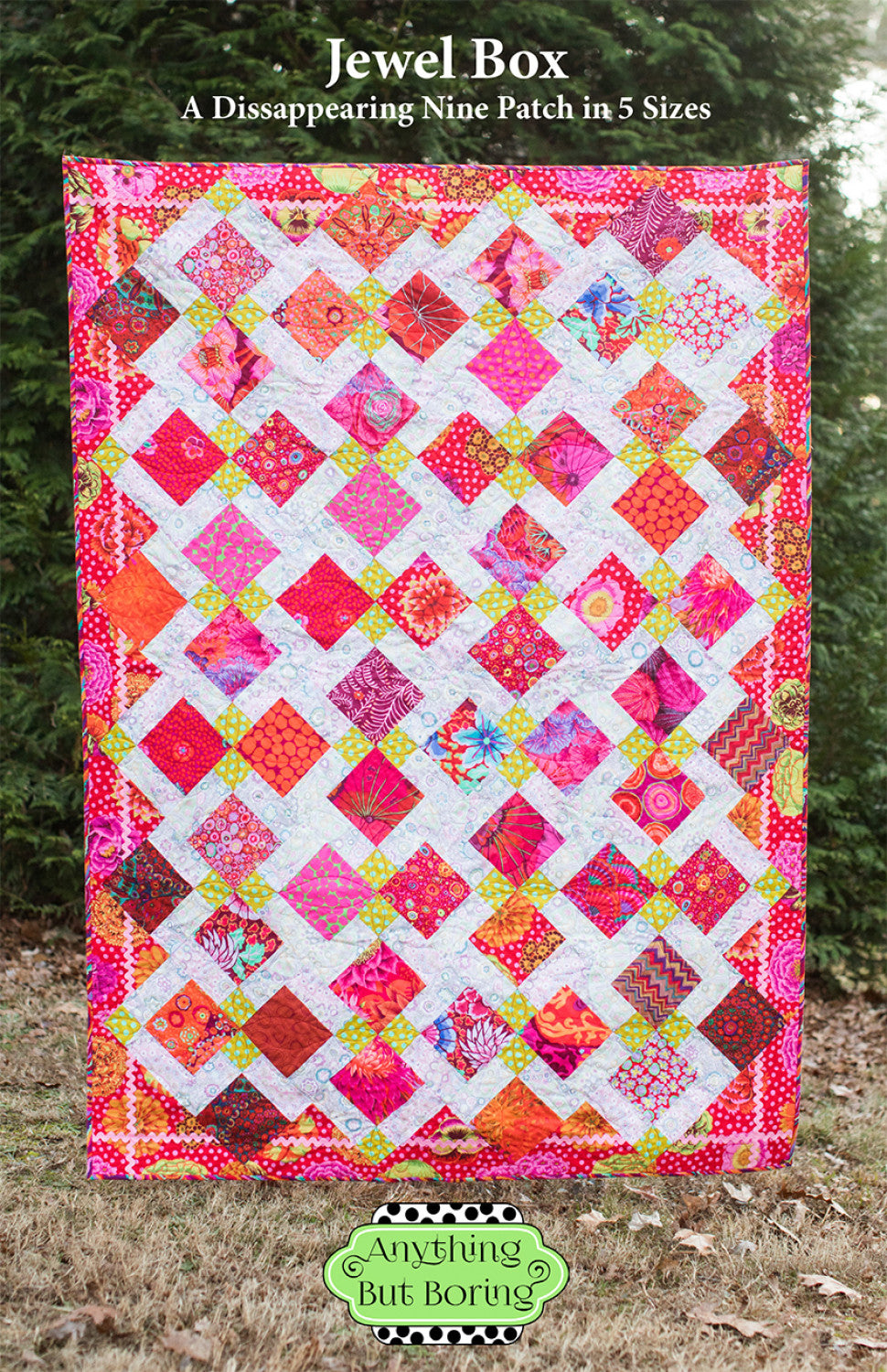 Jewel Box Quilt Pattern by Anything But Boring