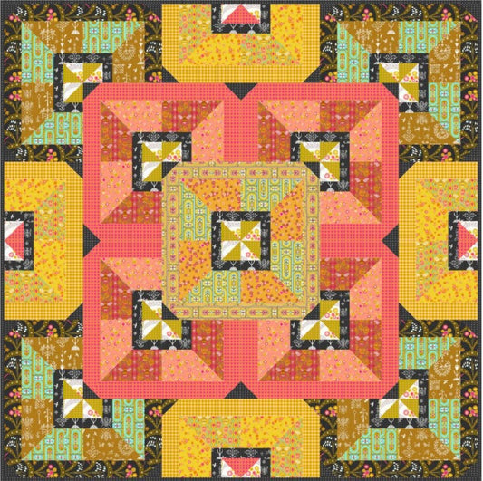 Jinny by Alison Glass : Colour Fusion Quilt Kit