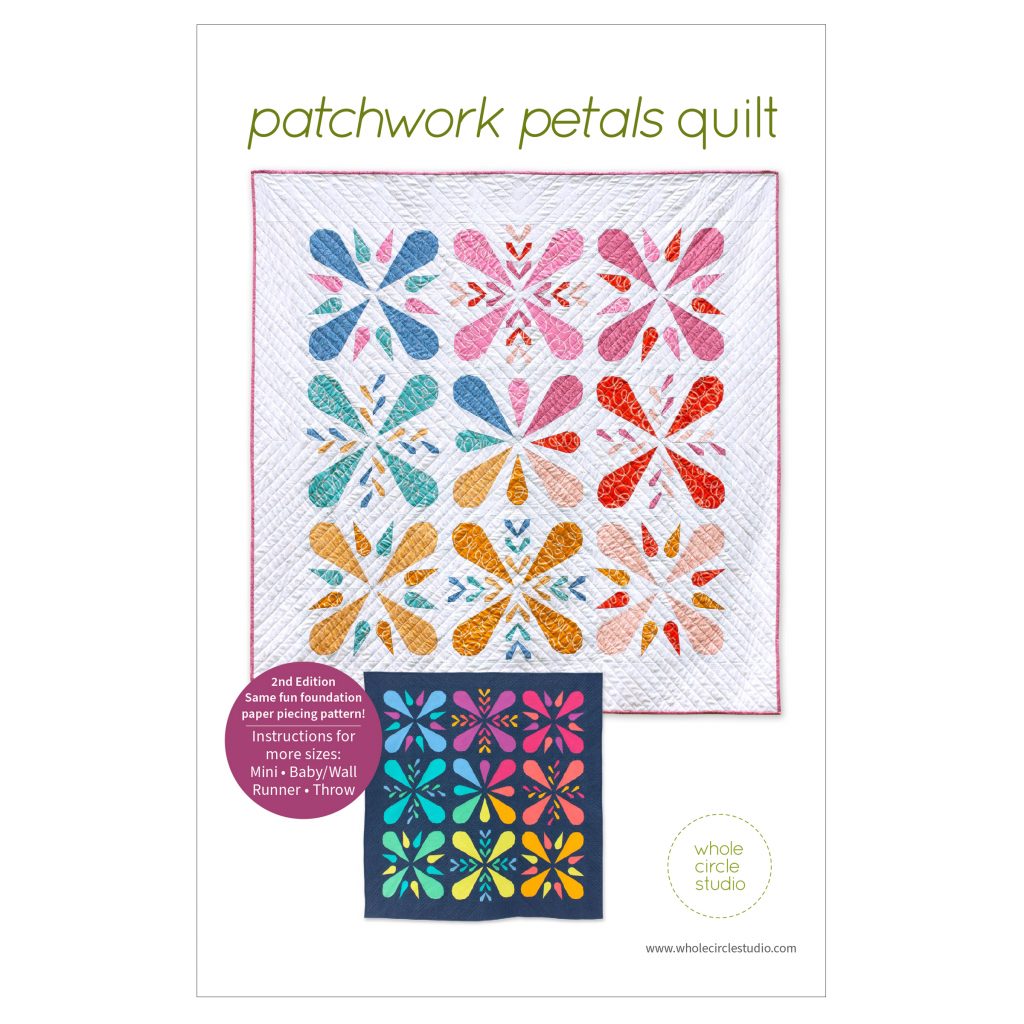 Jinny by Alison Glass : Patchwork Petals Quilt Kit