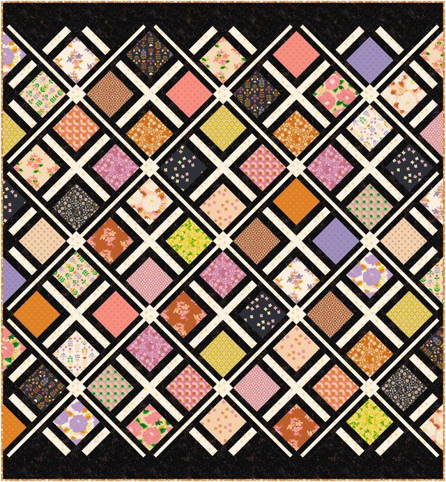 Favorite Flowers by Ruby Star Collaborative: Woodshire Quilt Kit