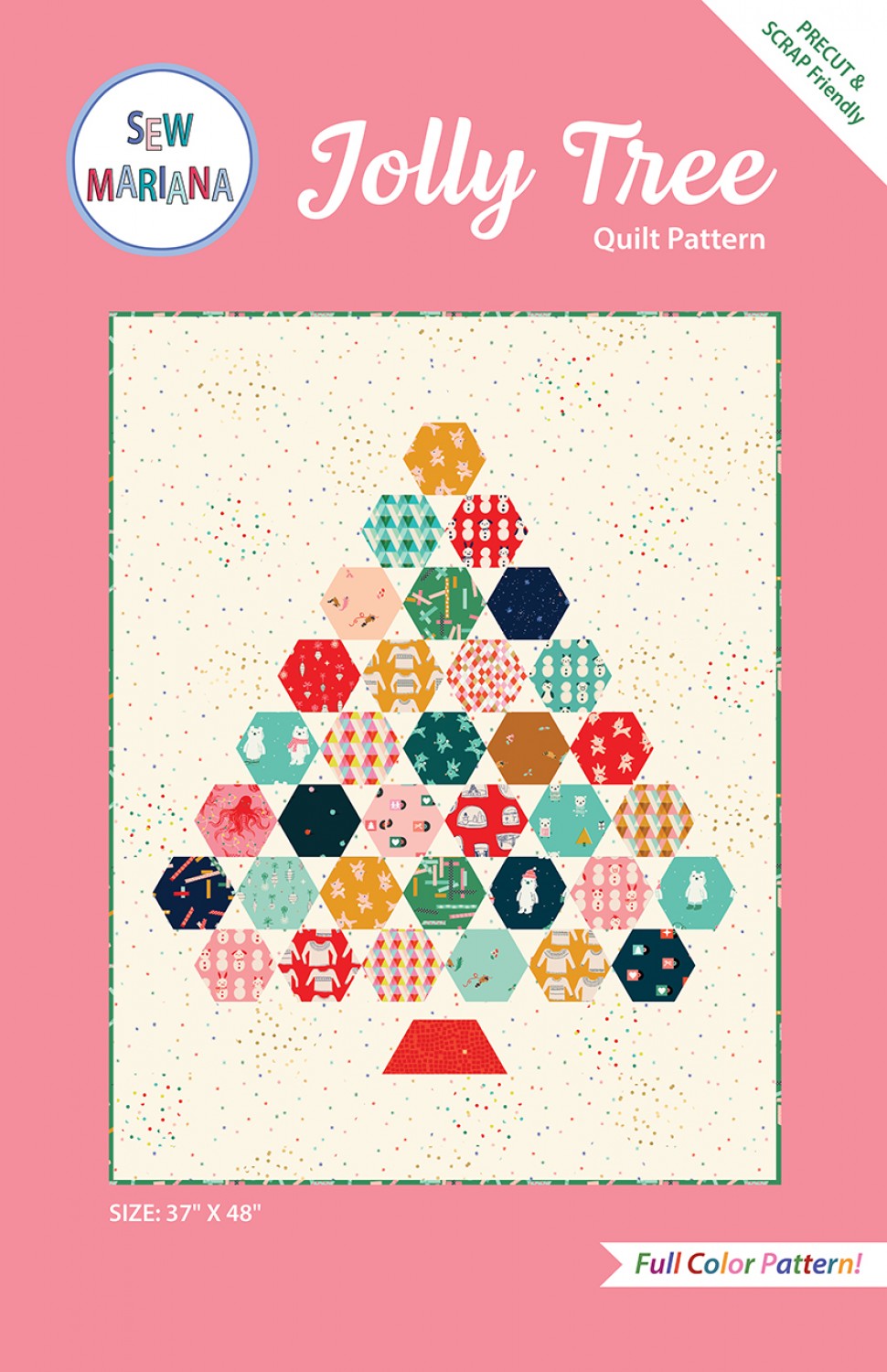 Jolly Tree Quilt Pattern Quilt Pattern by Sew Mariana