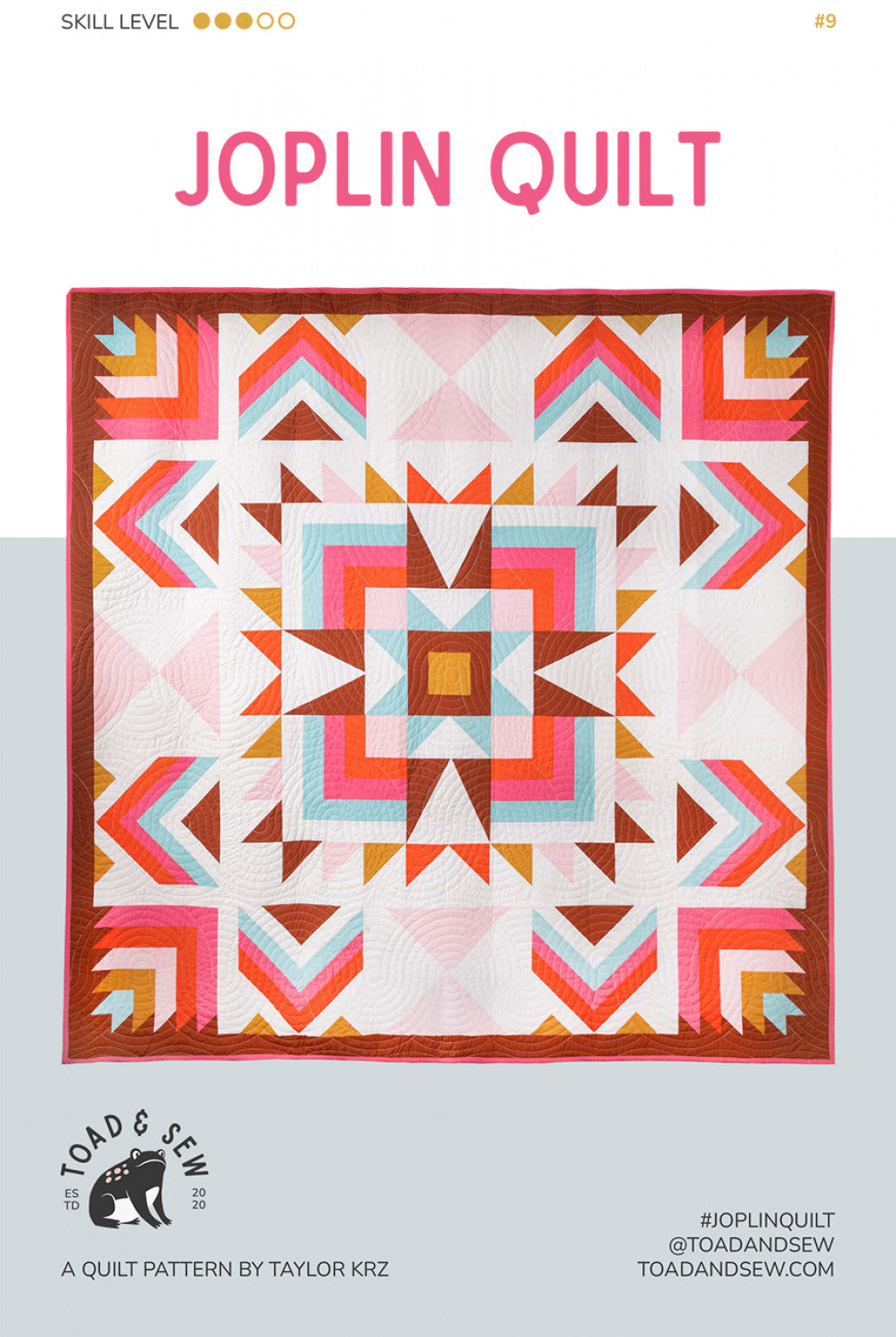 Joplin Quilt Pattern by Toad & Sew