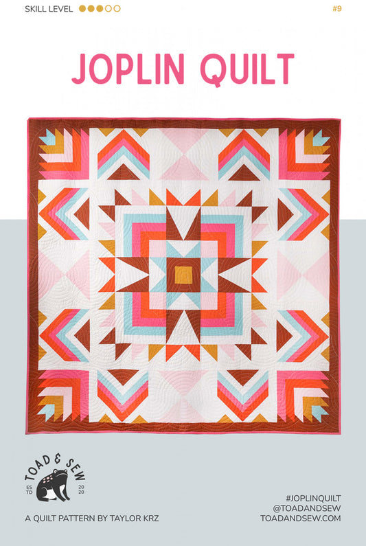 Joplin Quilt Pattern by Toad & Sew