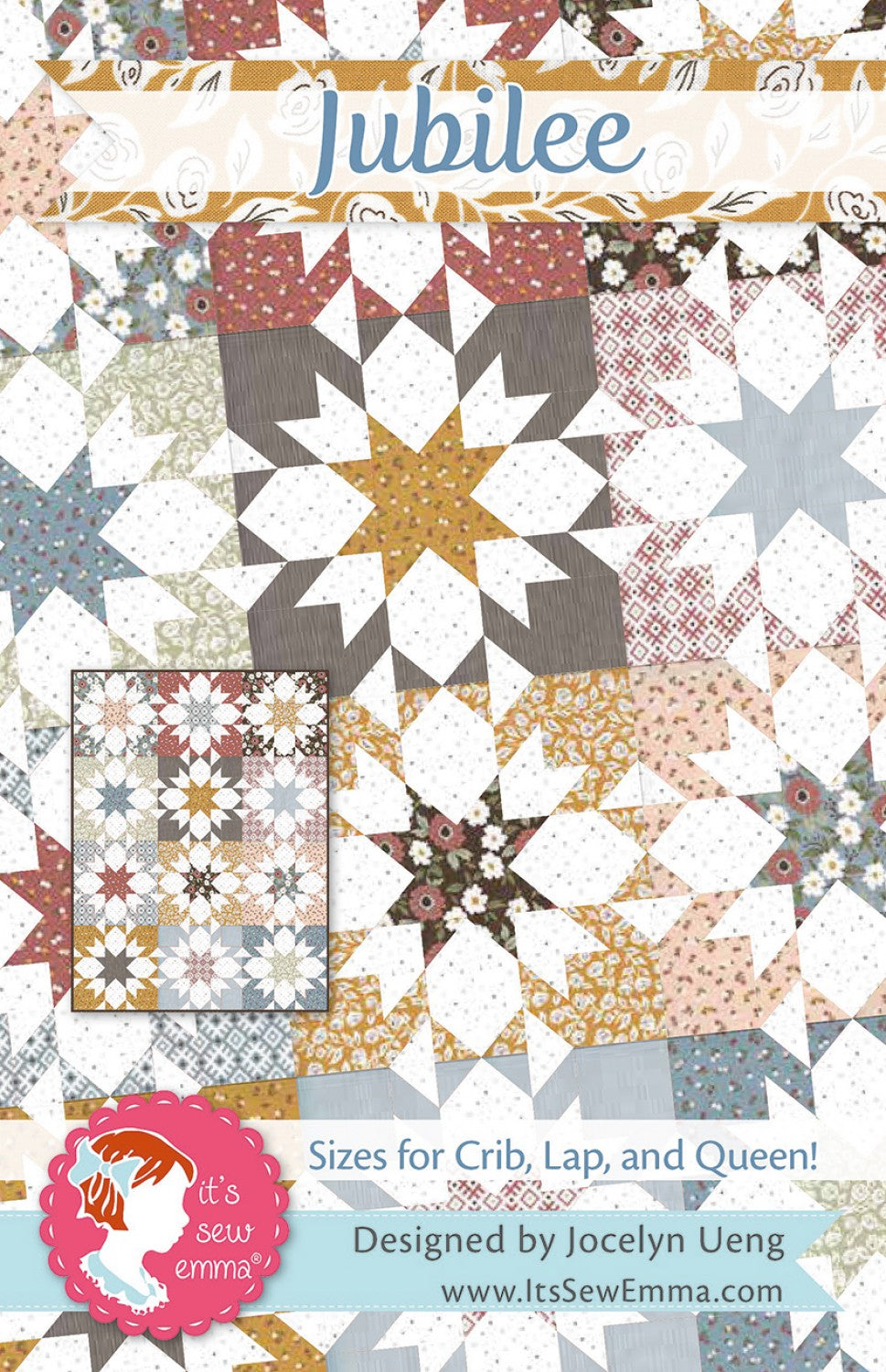 Jubilee Quilt Pattern by It’s Sew Emma