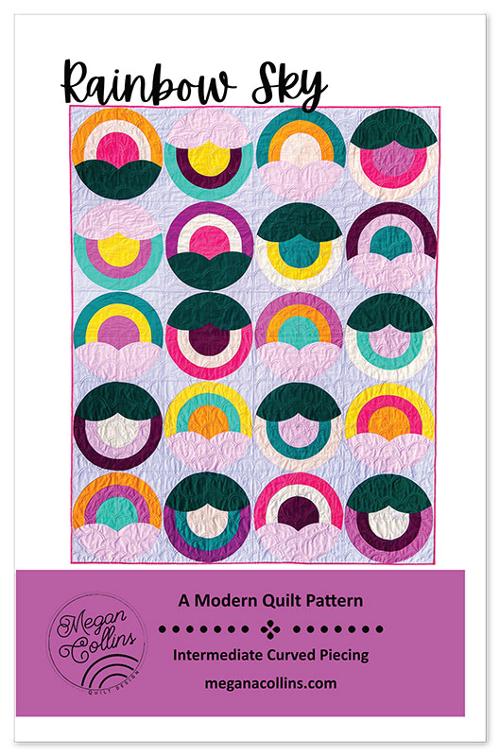 Juicy by Melody Miller - Rainbow Sky Quilt Kit